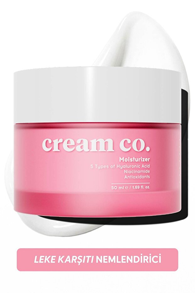 Cream Co. Su Bazlı Nemlendirici Aydınlatıcı Yüz Kremi 50 ml