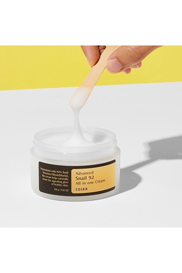 COSRX Advanced Snail 92 All In One Cream 100 g – Salyangoz Özlü Nemlendirici Krem