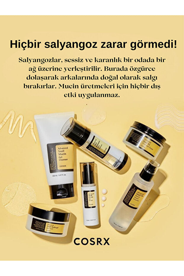 COSRX Advanced Snail 96 Mucin Power Essence 100 ml – Salyangoz Özlü Nemlendirici Esans