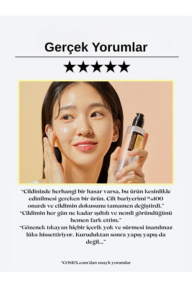 COSRX Advanced Snail 96 Mucin Power Essence 100 ml – Salyangoz Özlü Nemlendirici Esans